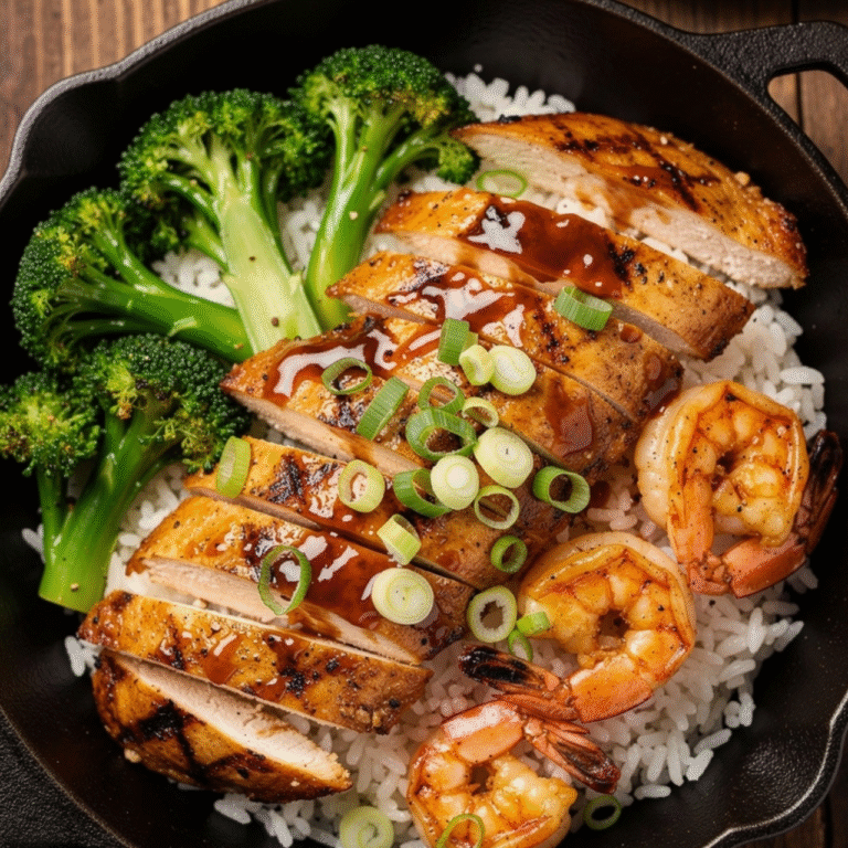Bourbon Street Chicken and Shrimp