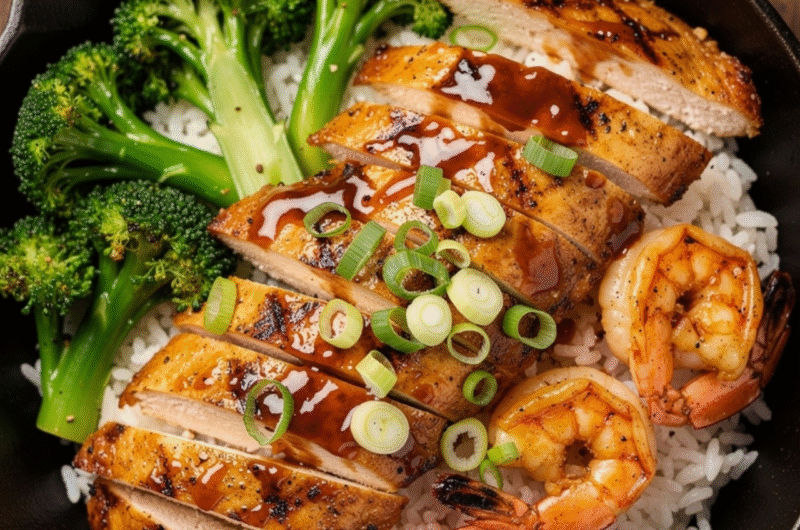 Bourbon Street Chicken and Shrimp