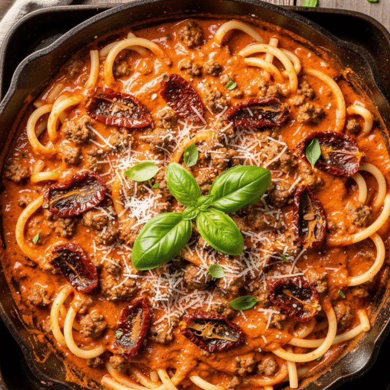 Marry Me Ground Beef Recipe