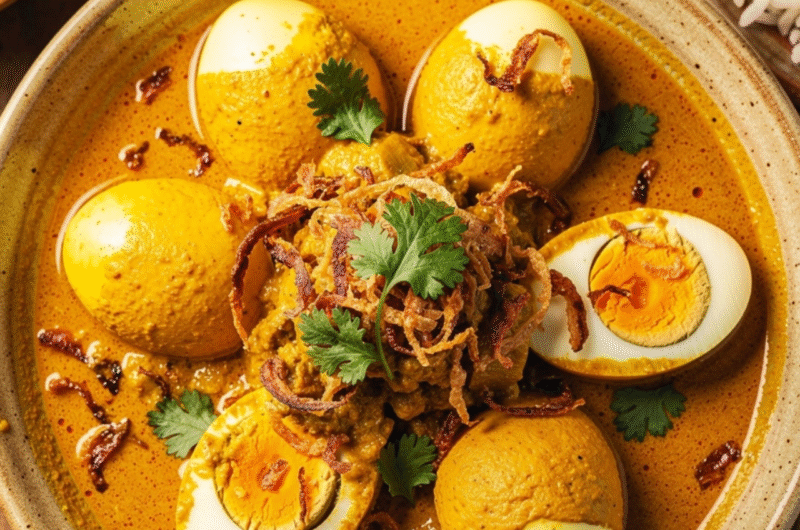 Burmese Egg Curry Recipe