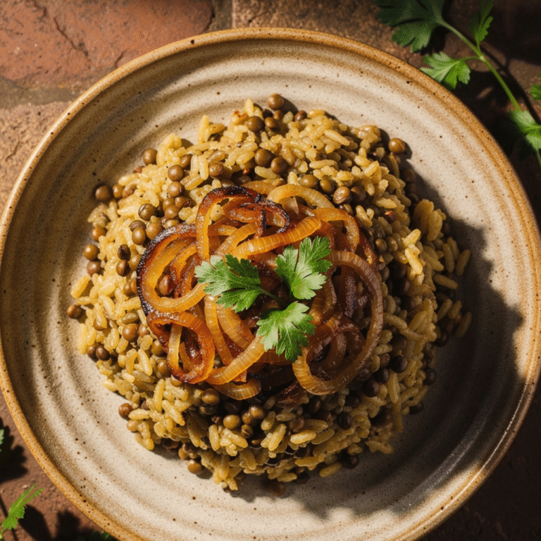 Mujadara Recipe