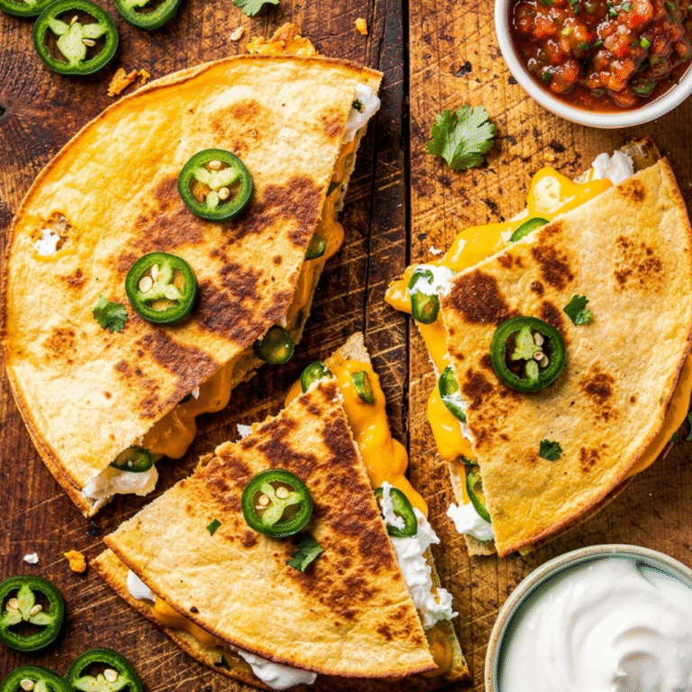 Jalapeño Popper Quesadillas