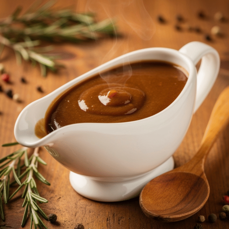 Homemade Brown Gravy