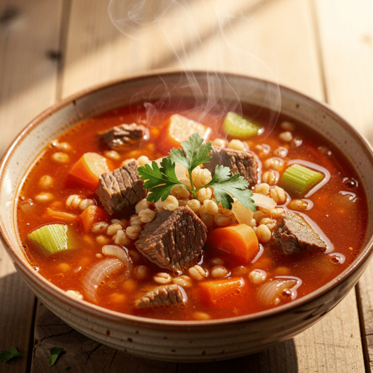 Pioneer Woman Beef Barley Soup