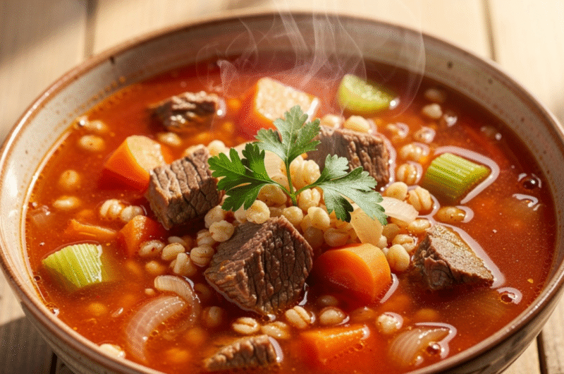 Pioneer Woman Beef Barley Soup