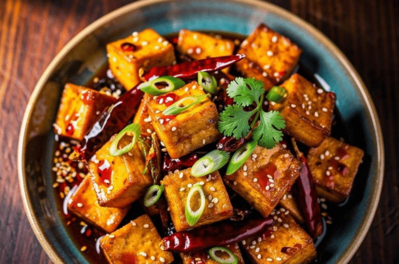 Crispy Szechuan Tofu