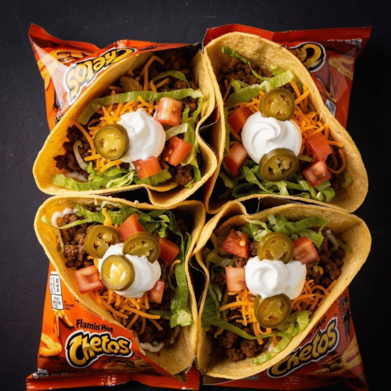 Cheetos walking tacos