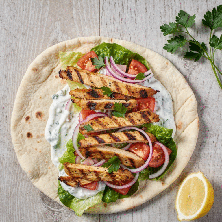 Easy Homemade Chicken Gyros Recipe