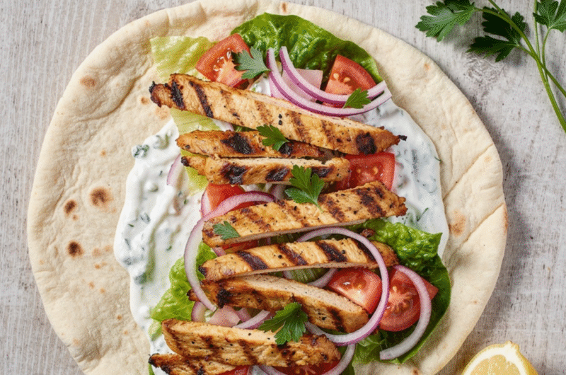 Easy Homemade Chicken Gyros Recipe