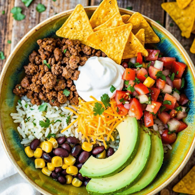 taco bowl recipe