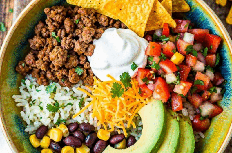 taco bowl recipe
