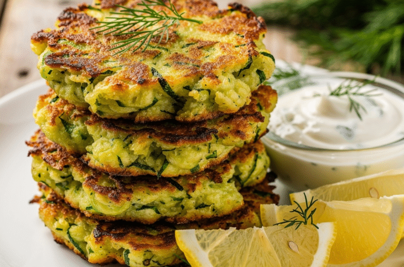 Crispy Zucchini Fritters