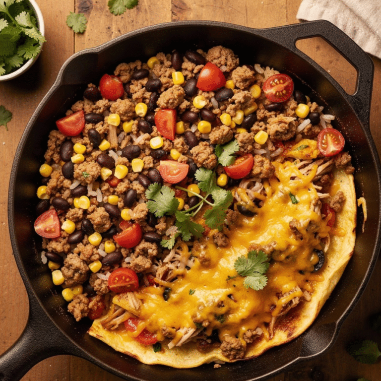 One Pan Turkey Burrito Rice