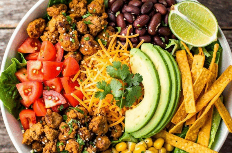 ground turkey Taco Salad