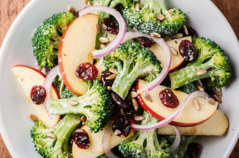 Creamy Broccoli Apple Salad