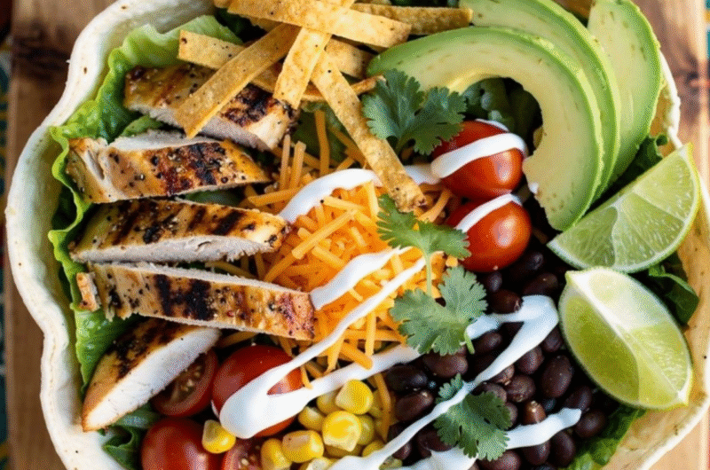 Chicken Taco Salad