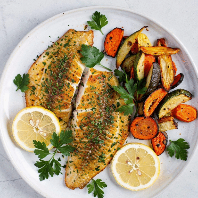 Quick Baked Tilapia