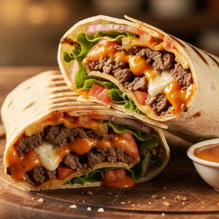 Savory Beef Wrap Bliss