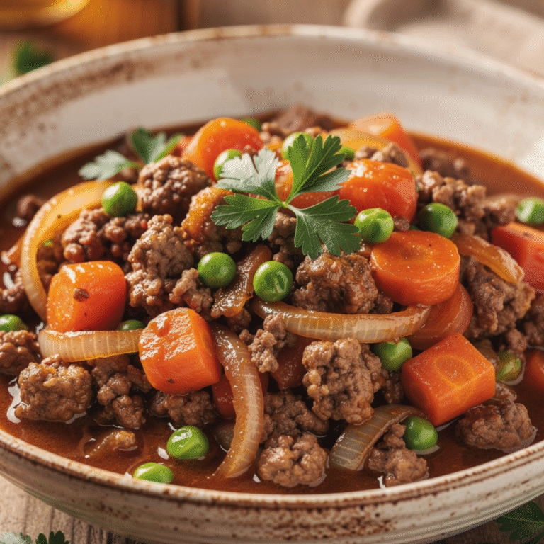 Savoury Mince