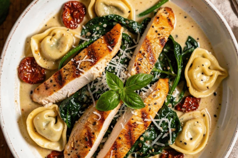 Tuscan Chicken Tortellini Recipe