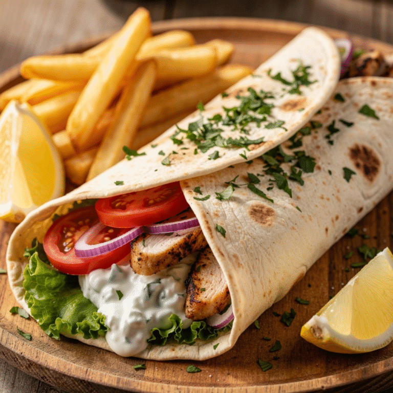 Easy Homemade Chicken Gyros Recipe | Vibrant Greek Dinner