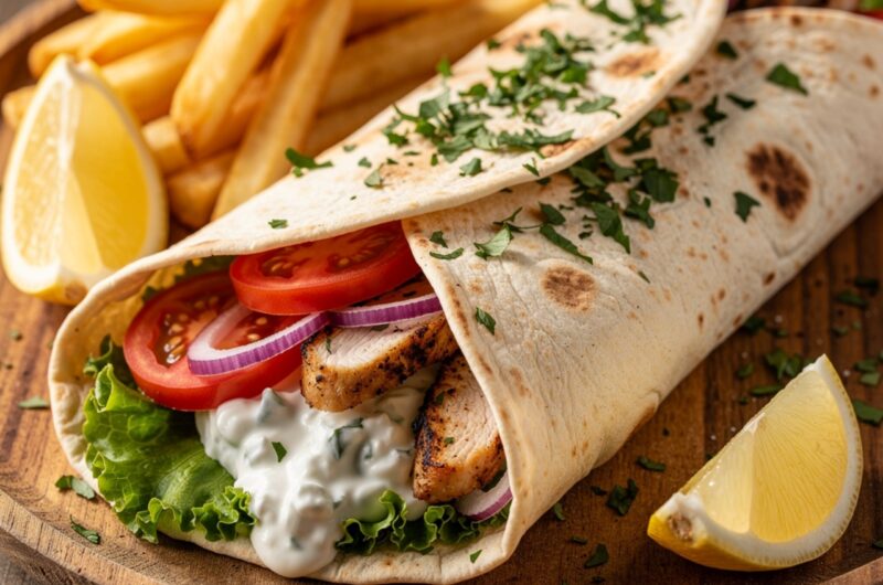 Easy Homemade Chicken Gyros Recipe | Vibrant Greek Dinner
